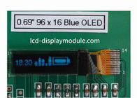 Przejrzysty moduł wyświetlacza OLED 0,69 cala 96x16 Obsługa interfejsu I2c SSD1306 I2C