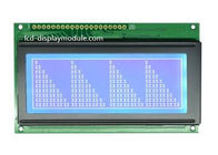 Nieprzejrzysty graficzny wyświetlacz LCD z wyświetlaczem STN Niebieskie pole widzenia 84mm * 31mm