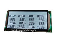 Three Lines Series TN Ekran panelu LCD 52 cyfry Monochromatyczny segment Biała dioda LED