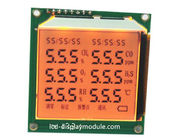 Pomarańczowy kolorowy ekran LED Panel LCD Dostosowany segment FSTN Monochromatyczny 3.3V