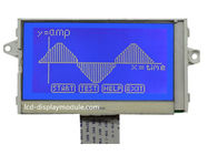 STN 128 x 64 Graficzny moduł LCD do elektroniki samochodowej ISO 14001 ROHS Zatwierdzony