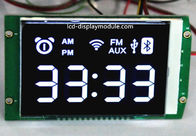 Ekran LCD o wysokiej jasności Siedem segmentów Metalowy PIN 66,00 * 45,50 mm Wyświetlanie