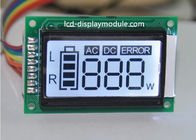 Moduł monitora LCD TN 7 z segmentową podziałką 3 Wyświetlacz cyfrowy z białym podświetleniem