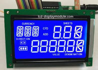 Ekran panelu LCD STN 7 Segment Biały LED Chip PCB Board Certyfikat ISO14001