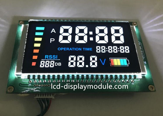 PIN Connector VA 7 Segment LCD, Wyświetlacz segmentu negatywów LCD AGD